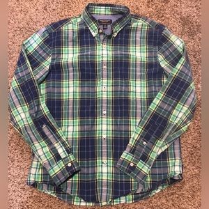 American Eagle plaid button up